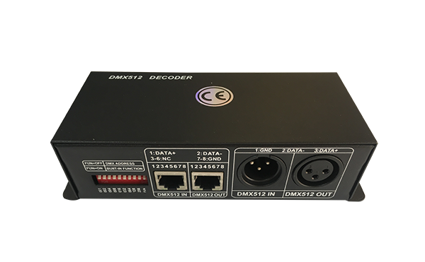 3路DMX512解碼器DMX512C001